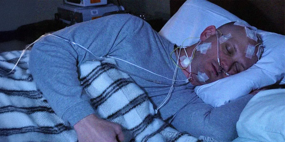 Overnight sleep study
